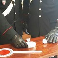 La cocaina sequestrata dai Carabinieri
