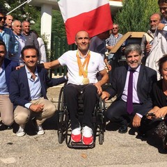 Luca Mazzone torna a casa