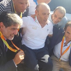 Luca Mazzone torna a casa