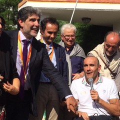 Luca Mazzone torna a casa