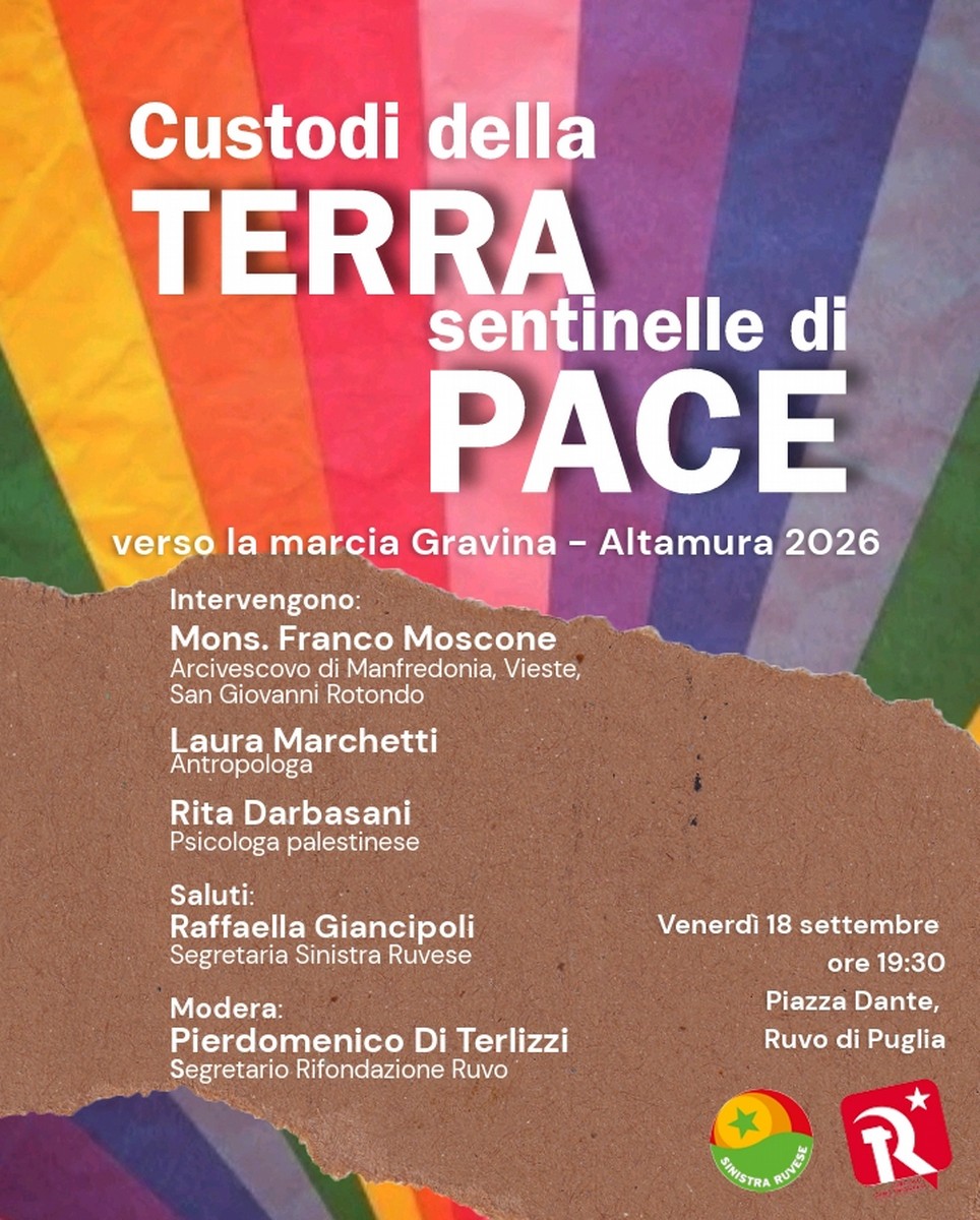 Custodi della Terra, sentinelle di pace