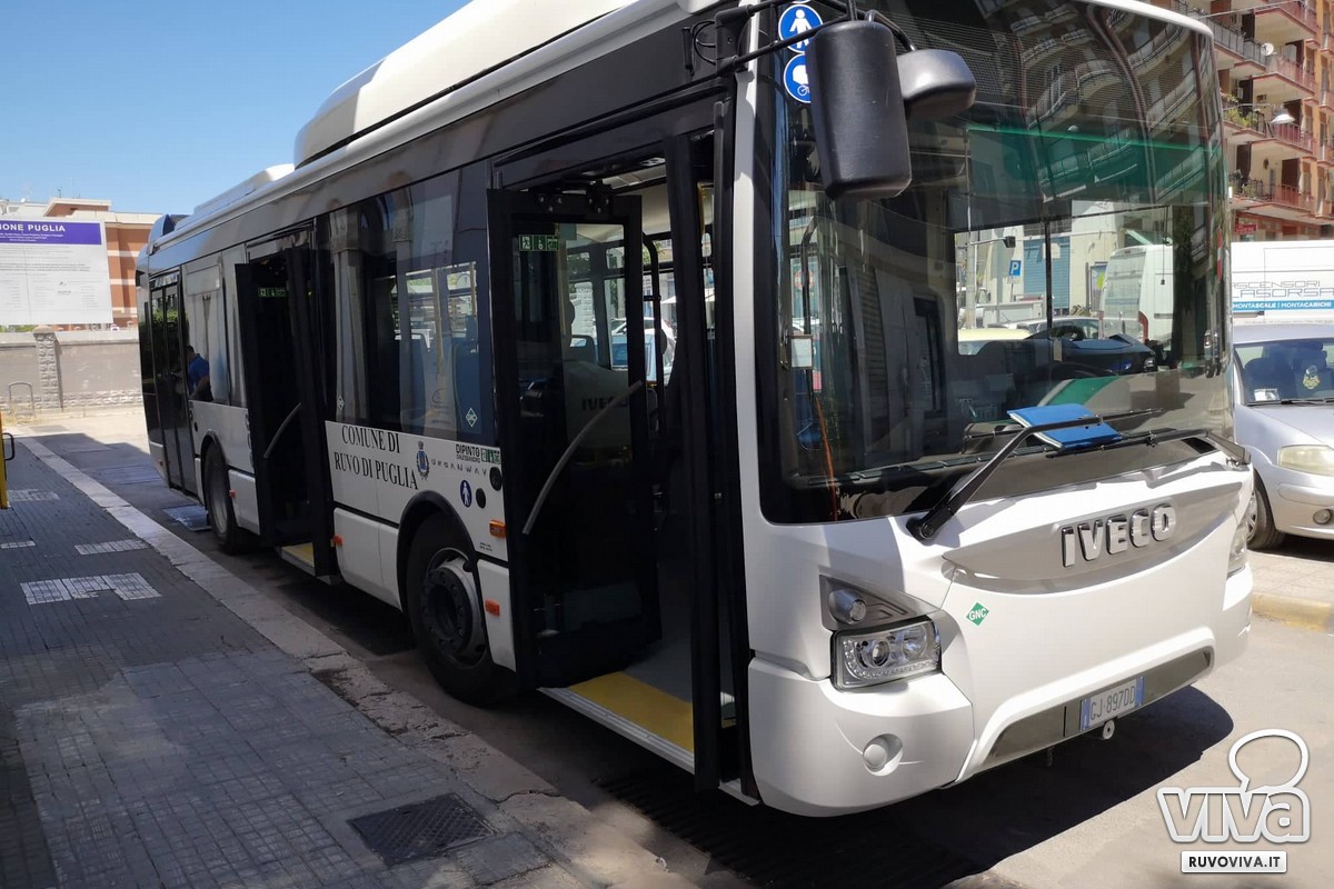 Nuovo autobus ecologico a Ruvo