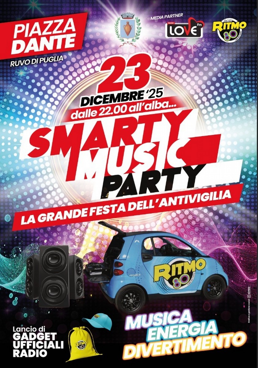 Smart music party la festa dellantivigilia a Ruvo di Puglia