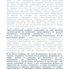 le osservazioni sul portale MASE del parco eolico