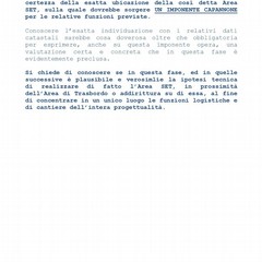 le osservazioni sul portale MASE del parco eolico