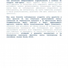 le osservazioni sul portale MASE del parco eolico