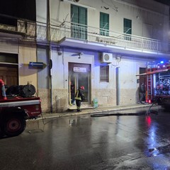 Incendio in un panificio a Ruvo di Puglia