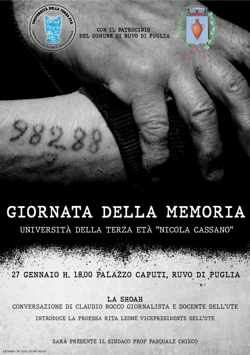 Locandina Giornata della Memoria Ruvo