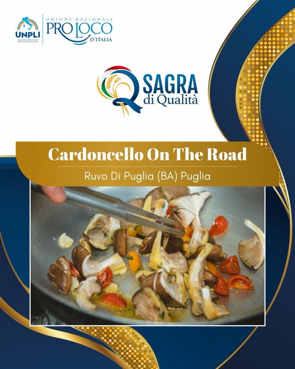 Locandina sagra del cardoncello premiata