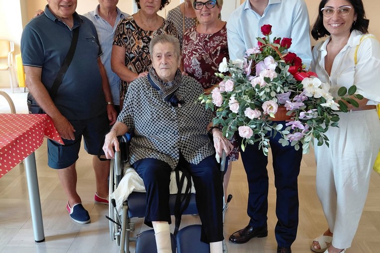 Maria Colamaria spegne 100 candeline