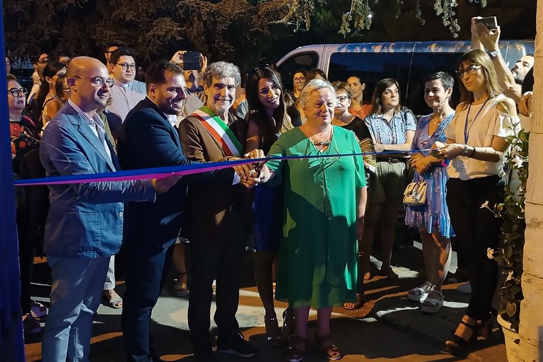 Inaugurazione del Centro Sociale Polivalente Nicola Tedone. <span>Foto Teresa Fiore</span>