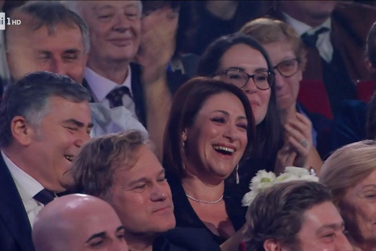 Luciana Di Bisceglie a Sanremo