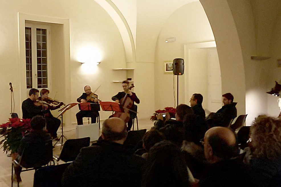 Quartetto d’archi “Amici della Musica”. <span>Foto Teresa Fiore</span>