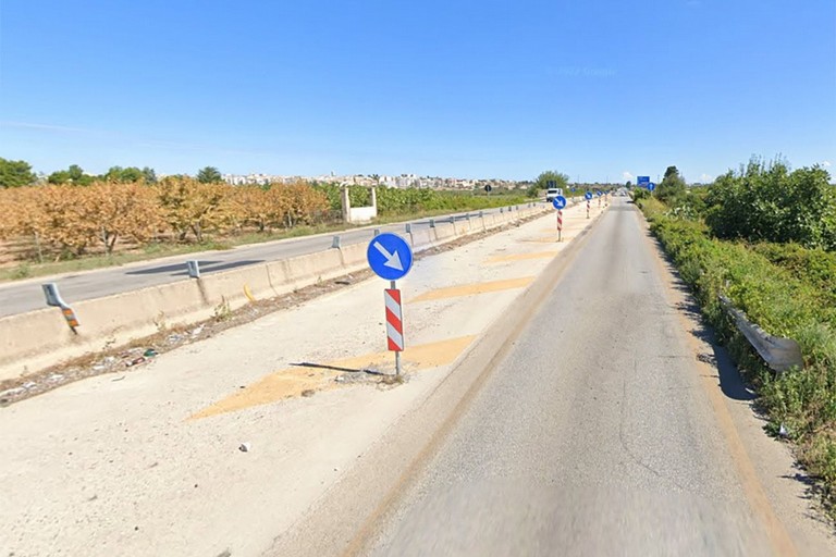 Ponte sulla SP 231 a Ruvo