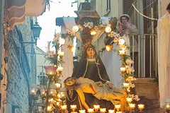 La Pietà in processione, le foto
