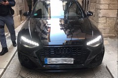 Audi nera, fine della corsa: l'auto recuperata a Bitonto. Ladri in fuga