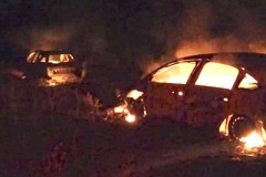 Tre auto incenerite nelle campagne di Ruvo. Erano rubate, si sospetta il dolo