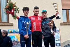 Luca Carnicella (Avis Bike Ruvo) terzo posto alla Medaglia d'Oro Santissima Annunziata di Baragiano