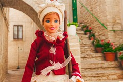 La Barbie ospite speciale a Ruvo per la rievocazione storica "Rerum Rubis" dei Carafa