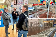 Nuove gradinate in arrivo al Palazzetto dello Sport di Ruvo