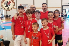6 medaglie per l'Olympia Grifo Ruvo al Trofeo Rayon 2026 di Ju Jitsu