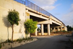 Il ponte nella zona industriale torna agibile
