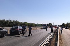 Auto investe gruppo di ciclisti sulla 231: il conducente è di Ruvo di Puglia