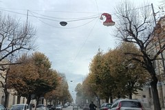 Le prime luminarie natalizie sui corsi principali di Ruvo di Puglia