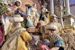A San Biagio il presepe napoletano lascia l'Annunziata