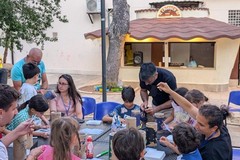 Al Chiosco di Ruvo Solidale i bambini costruiscono il cielo con l’Osservatorio Andromeda