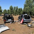 Tre auto cannibalizzate ritrovate a Bisceglie: una rubata a Ruvo di Puglia