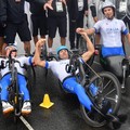Luca Mazzone è di nuovo oro paralimpico nella staffetta