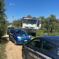 Ritrovato nell'agro di Ruvo autocarro rubato a Corato