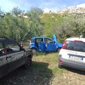 Ancora un'auto rubata ritrovata nelle campagne di Ruvo di Puglia