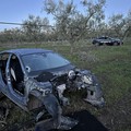 Bmw cannibalizzata ritrovata in campagna: era stata rubata a Ruvo