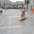 Gimkana in piazza Castello, più di cento ragazzi si mettono alla prova!
