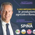 Francesco Spina: «Impegno per le produzioni agricole e floreali»