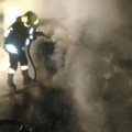 Auto in fiamme: era stata rubata a Ruvo
