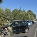 Auto fuori strada sulla Corato–Ruvo