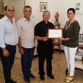 Mons. Cornacchia socio onorario dell'Associazione Imprenditori Molfetta