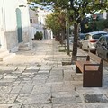 Nuove panchine nel centro di Ruvo di Puglia: completato l’ultimo tassello del progetto di riqualificazione