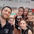 La piccola Giorgia Roselli vice campionessa regionale di Ginnastica Artistica