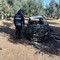 Ritrovati resti di un'auto cannibalizzata. L'intervento delle Guardie Ambietali di Ruvo