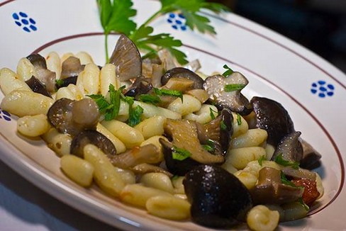 Cavatelli e funghi