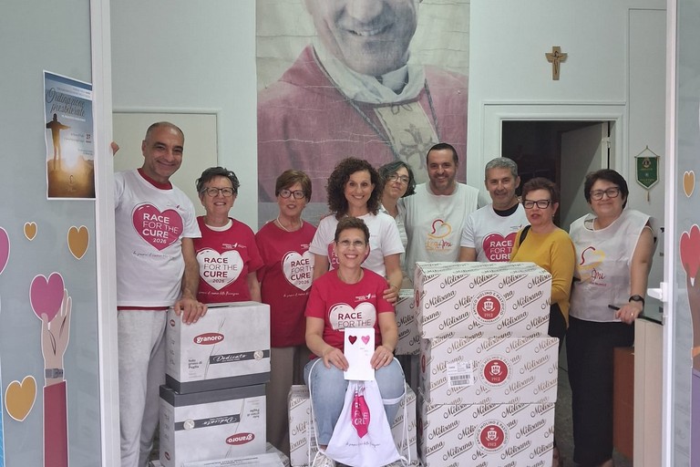 Consegna pemio Race for the Cure