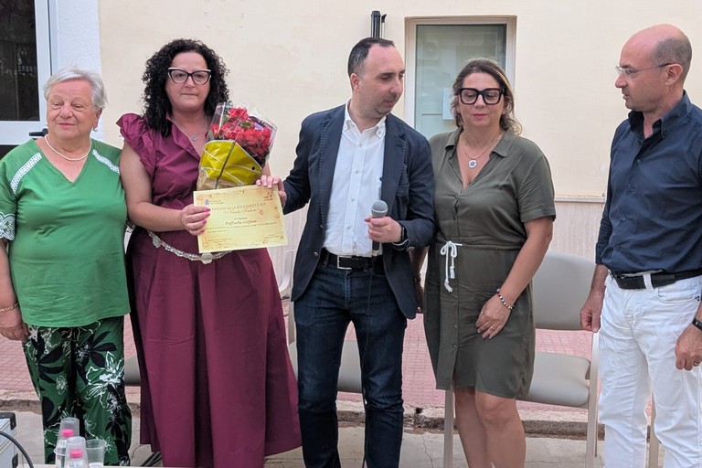 Premiata a Ruvo Raffaella Caifasso