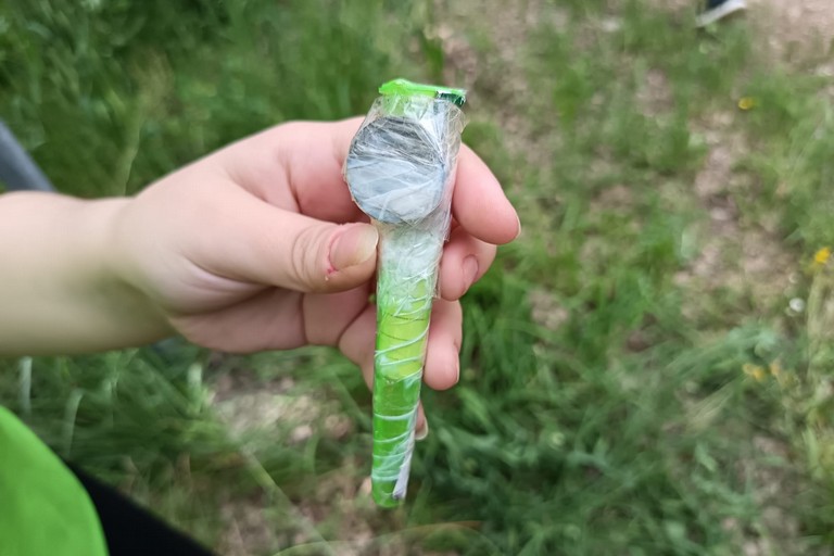 Geocache. <span>Foto Teresa Fiore</span>