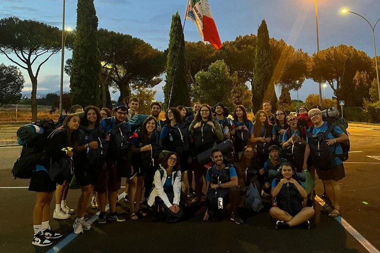 I giovani di San Michele Arcangelo a Roma per il Giubileo