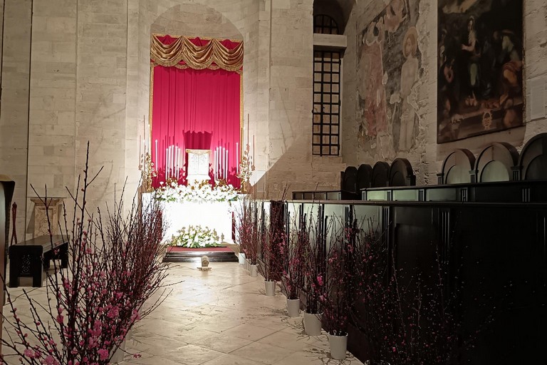 Altare della Reposizione Cattedrale. <span>Foto Teresa Fiore</span>