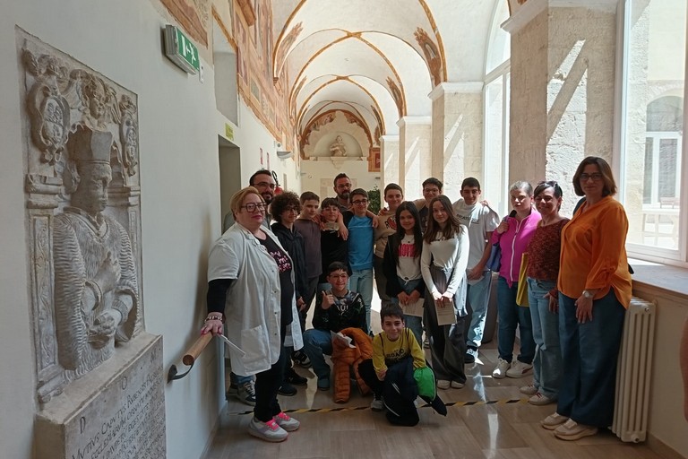 Visita guidata ex convento. <span>Foto Teresa Fiore</span>